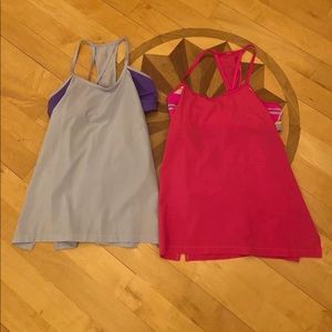 Lululemon tanks size 6